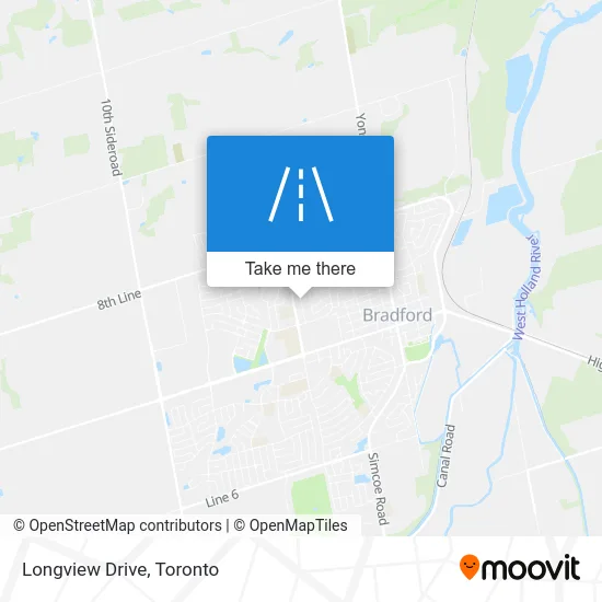 Longview Drive map