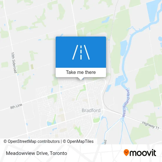 Meadowview Drive map
