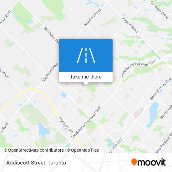 Addiscott Street map