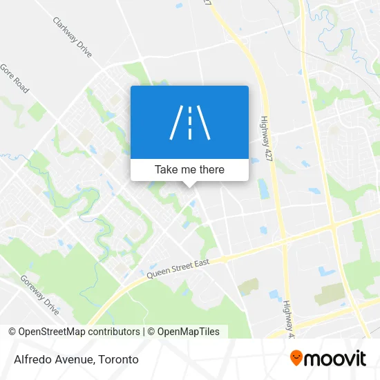 Alfredo Avenue map