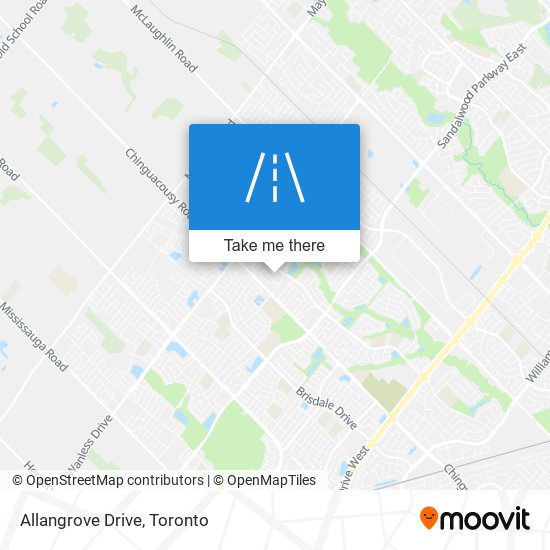 Allangrove Drive map