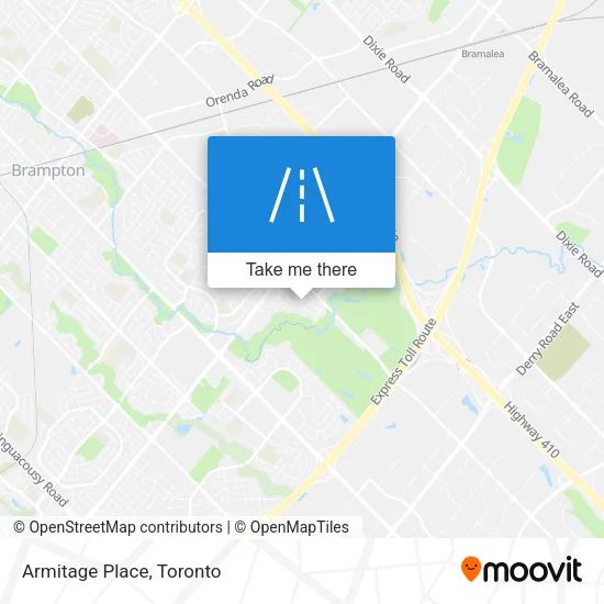 Armitage Place map