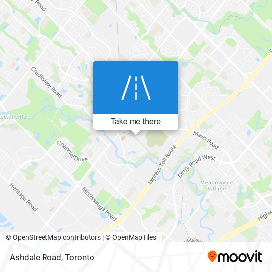 Ashdale Road plan