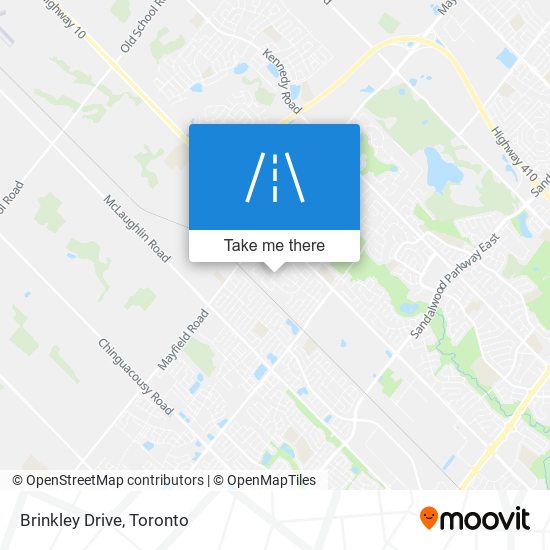 Brinkley Drive map