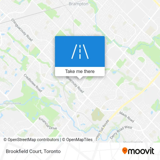 Brookfield Court map