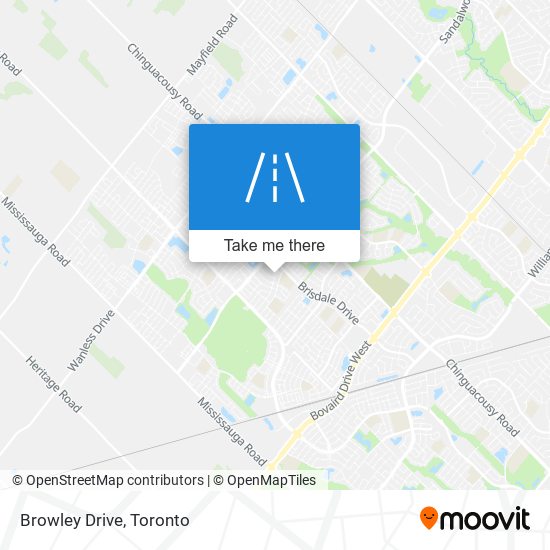 Browley Drive map