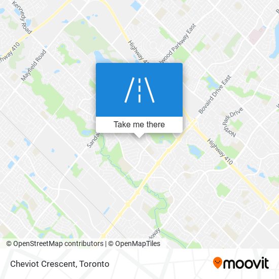 Cheviot Crescent plan