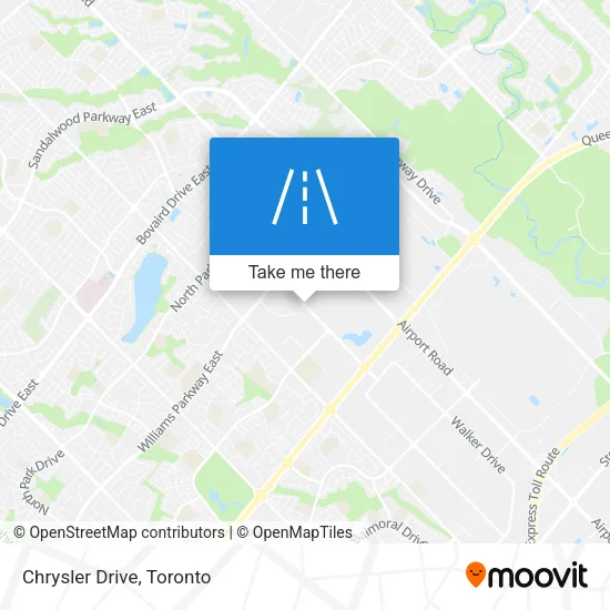 Chrysler Drive map