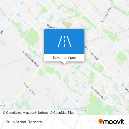 Cirillo Street map