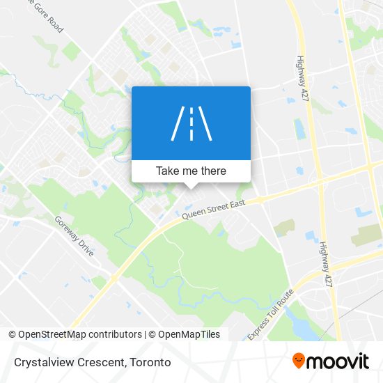 Crystalview Crescent map