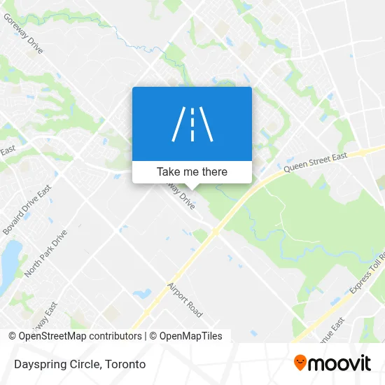 Dayspring Circle map