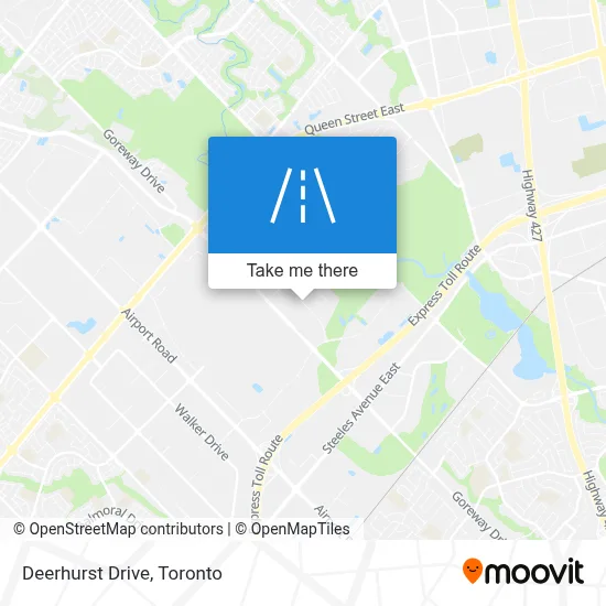 Deerhurst Drive map