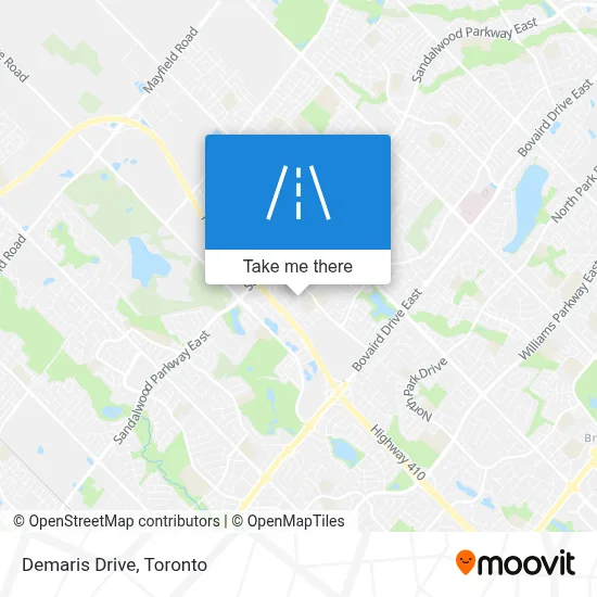 Demaris Drive map