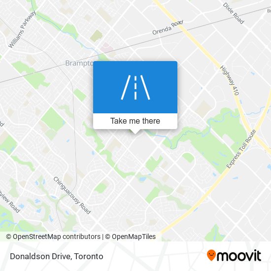 Donaldson Drive map