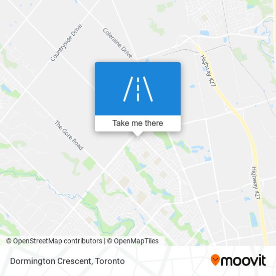 Dormington Crescent map