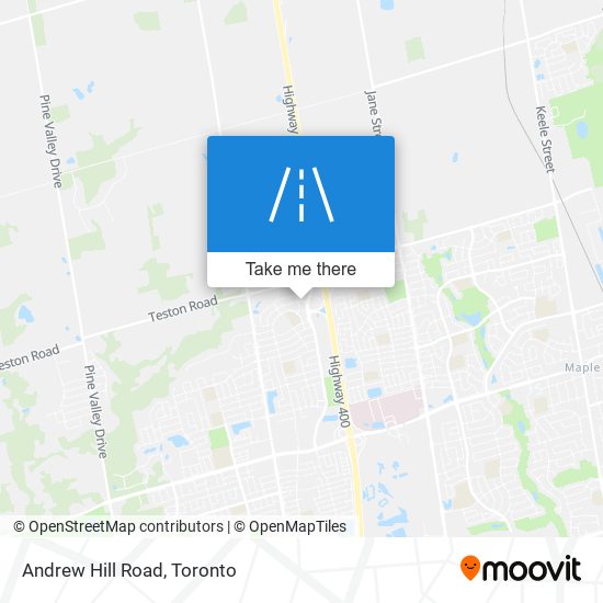 Andrew Hill Road map