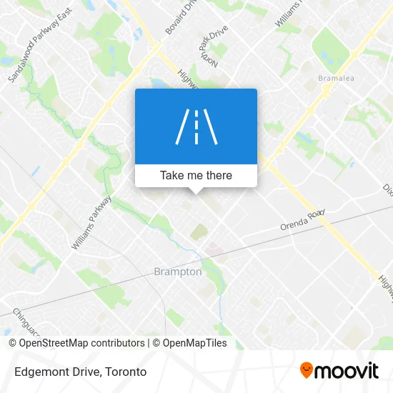 Edgemont Drive map