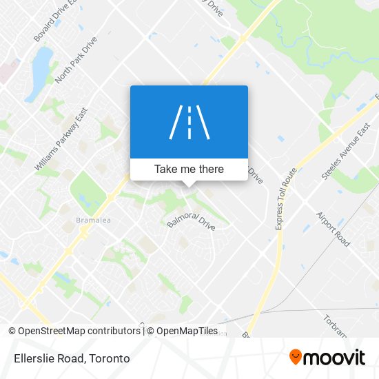 Ellerslie Road map