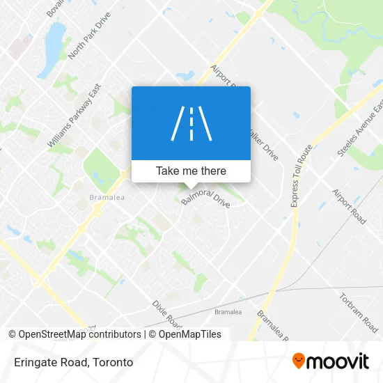 Eringate Road map