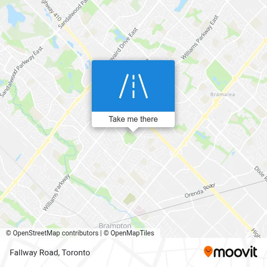 Fallway Road map