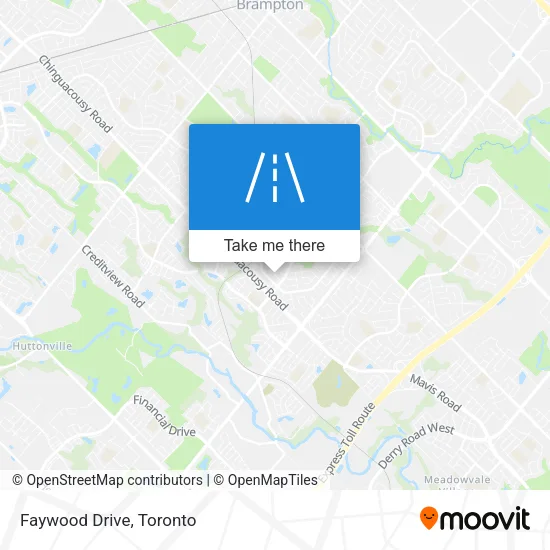 Faywood Drive map