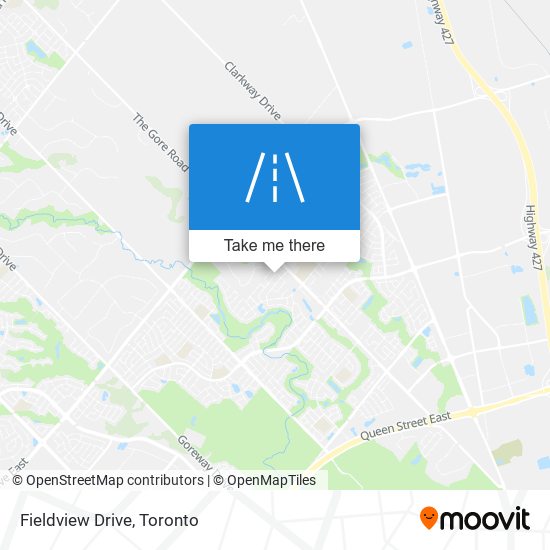 Fieldview Drive map