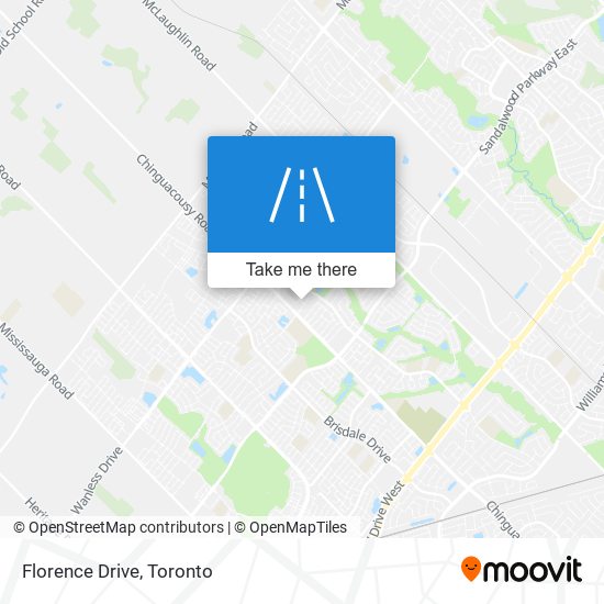 Florence Drive map