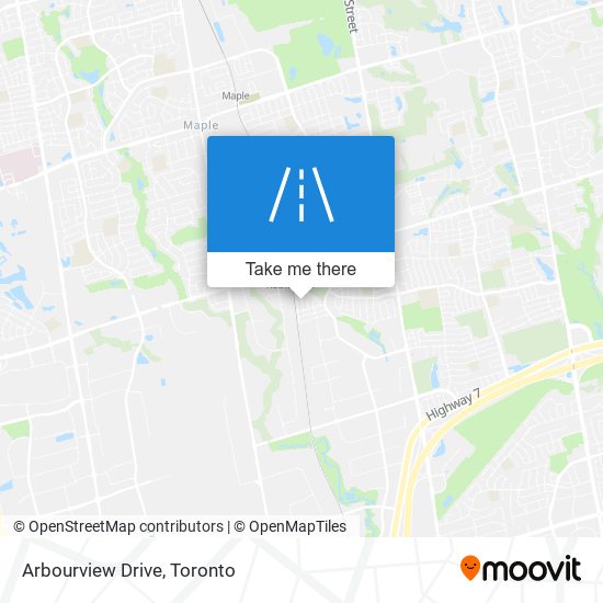 Arbourview Drive map