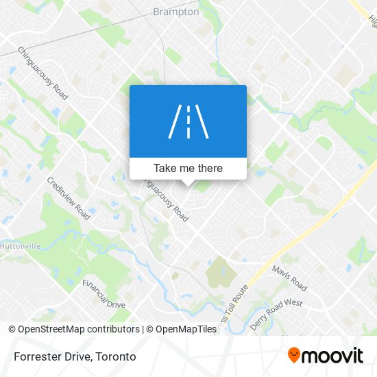 Forrester Drive map