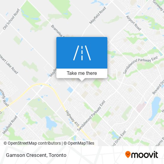 Gamson Crescent map