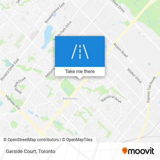 Garside Court map