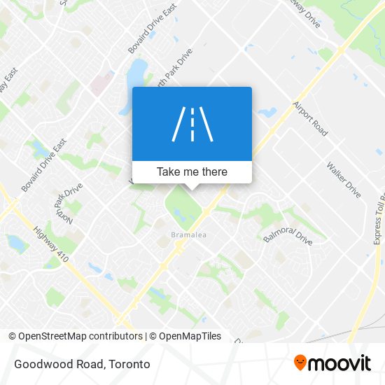 Goodwood Road plan