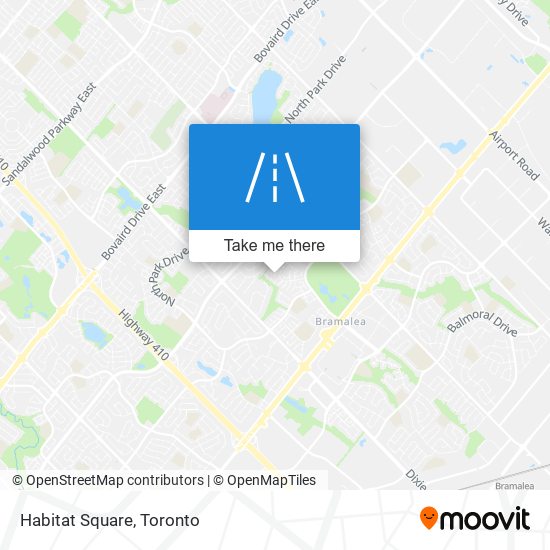 Habitat Square plan