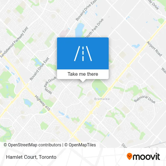 Hamlet Court map