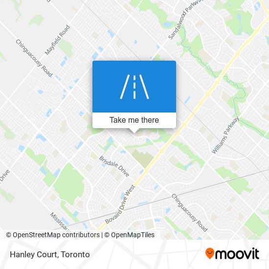 Hanley Court map