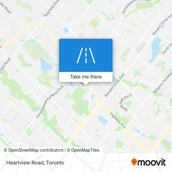 Heartview Road map