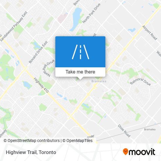 Highview Trail plan