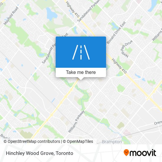 Hinchley Wood Grove plan