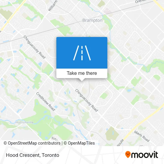 Hood Crescent map