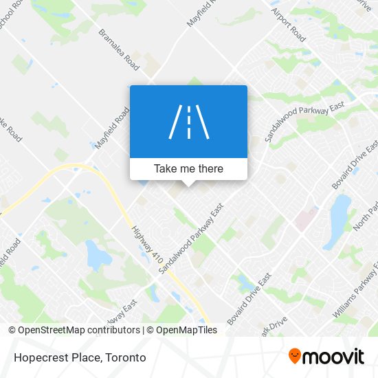 Hopecrest Place plan