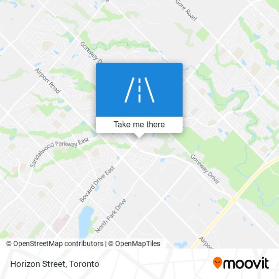 Horizon Street map