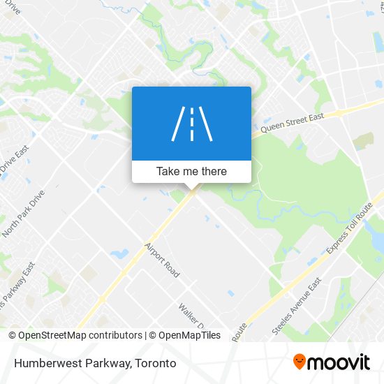 Humberwest Parkway plan