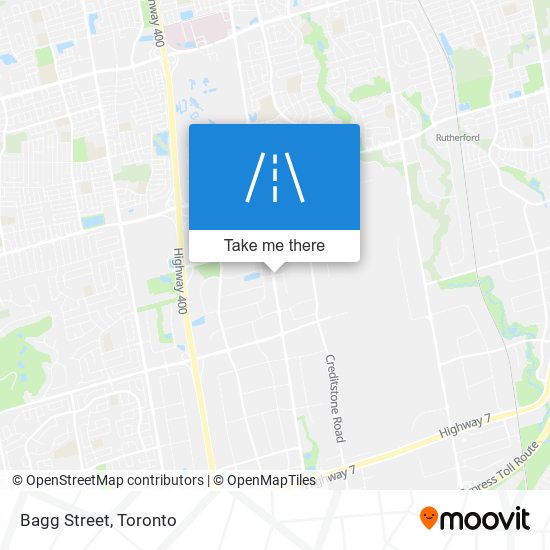 Bagg Street map