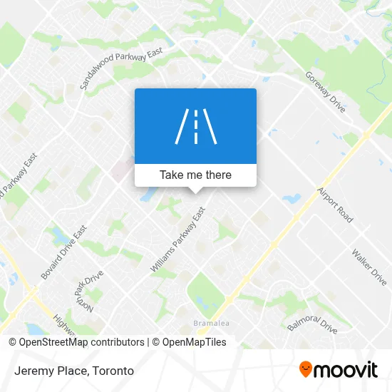 Jeremy Place map