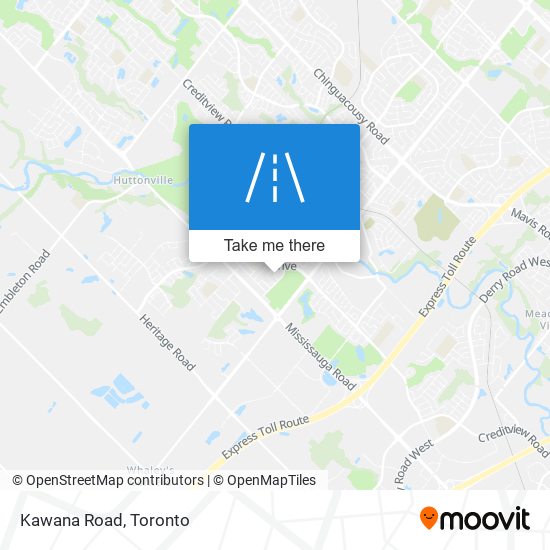 Kawana Road map