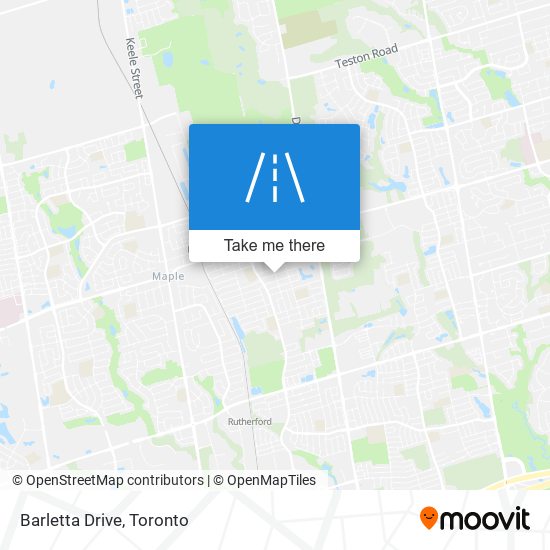 Barletta Drive map