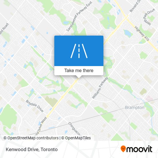 Kenwood Drive map