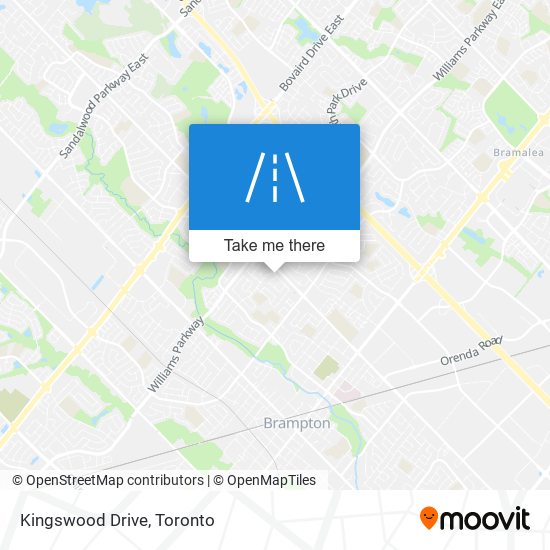 Kingswood Drive map