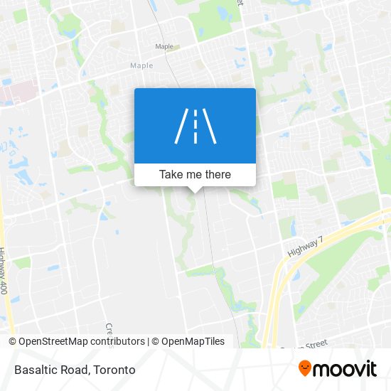 Basaltic Road map