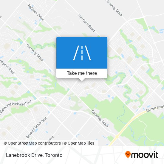 Lanebrook Drive map